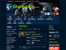 Tablet Screenshot of istargate.cz